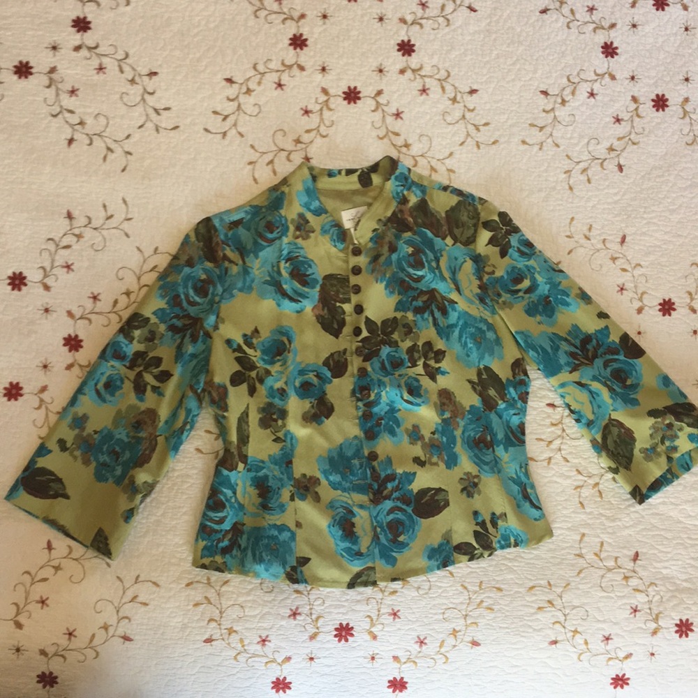 Green Button Up Jacket